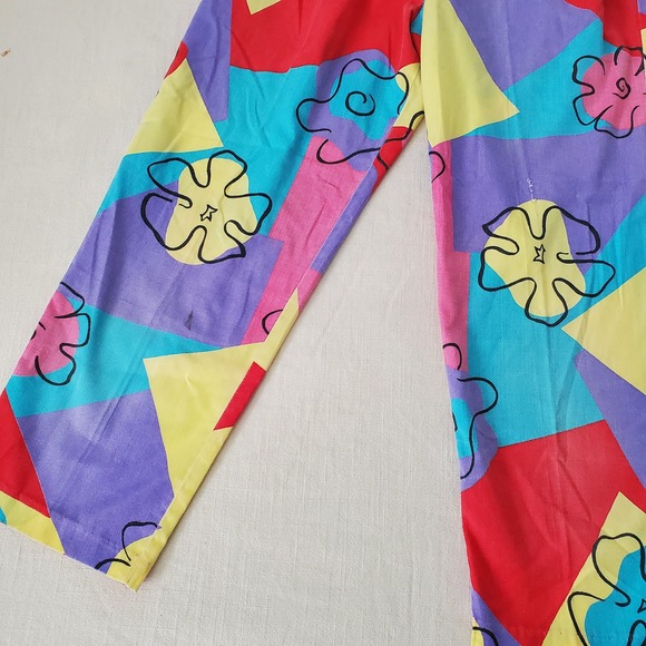 Vintage Fun Floral Pants kids 8/10 - Picture 3 of 11